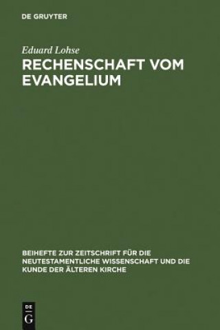 Carte Rechenschaft vom Evangelium Eduard Lohse