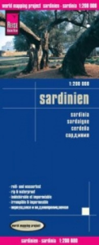 Materiale tipărite Reise Know-How Landkarte Sardinien / Sardinia (1:200.000). Sardinia / Sardaigne / Cerdena Reise Know-How Verlag Peter Rump