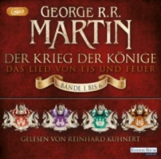 Hanganyagok Der Krieg der Könige, 20 Audio-CD, 20 MP3 George Raymond Richard Martin