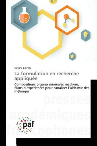 Könyv La Formulation En Recherche Appliquee Chiron-G