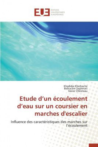 Kniha Etude D Un Ecoulement D Eau Sur Un Coursier En Marches d'Escalier 