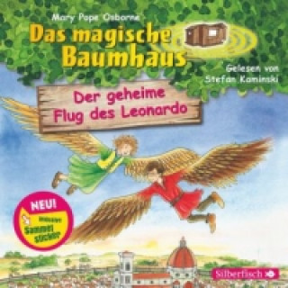Hanganyagok Der geheime Flug des Leonardo (Das magische Baumhaus 36), 1 Audio-CD Mary Pope Osborne