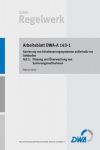 Kniha Sanierung von Entwässerungssystemen außerhalb von Gebäuden - Teil 1: Planung und Überwachung von Sanierungsmaßnahmen Abwasser und Abfall (DWA) Deutsche Vereinigung für Wasserwirtschaft