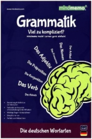 Book mindmemo Lernfolder - Grammatik - Die deutschen Wortarten Henry Fischer