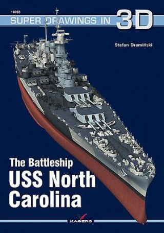 Kniha Battleship USS North Carolina Stefan Drami?ski