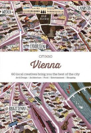 Carte CITIx60 City Guides - Vienna Victionary