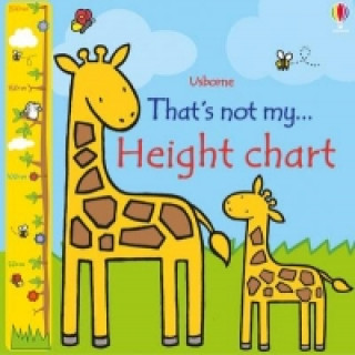 Buch That's not my Height Chart and Book Fiona Watt