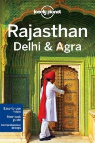 Carte Lonely Planet Rajasthan, Delhi... Guide 
