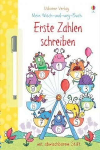 Kniha Mein Wisch-und-weg-Buch, Erste Zahlen schreiben Jessica Greenwell