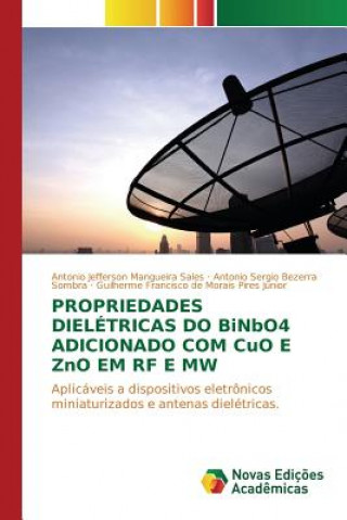 Kniha Propriedades dieletricas do BiNbO4 adicionado com CuO e ZnO em RF e MW Sales Antonio Jefferson Mangueira