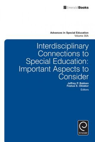 Kniha Interdisciplinary Connections to Special Education Festus E. Obiakor