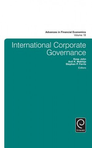 Könyv International Corporate Governance Kose John