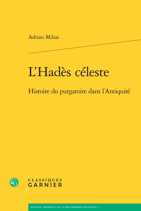 Książka L Hades Celeste Histoire Purgatoire Dans 