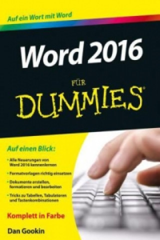 Kniha Word 2016 fur Dummies Dan Gookin