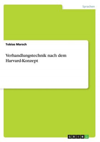 Carte Verhandlungstechnik nach dem Harvard-Konzept Tobias Marsch