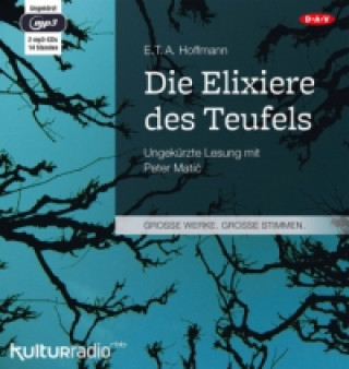 Audio Die Elixiere des Teufels, 2 Audio-CD, 2 MP3 Ernst Theodor Amadeus Hoffmann