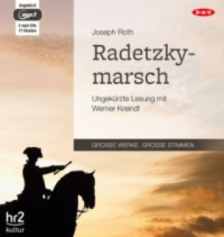 Audio Radetzkymarsch, 2 Audio-CD, 2 MP3 Joseph Roth