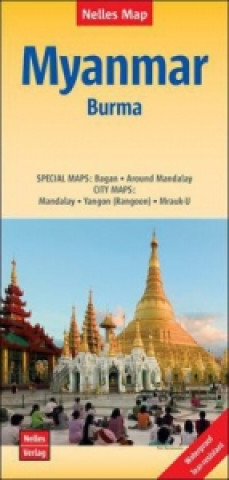 Materiale tipărite Myanmar / Burma Bagan - Mandalay - Yangon 