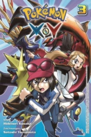 Kniha Pokémon X und Y. Bd.3 Hidenori Kusaka