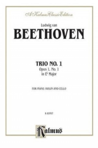 Könyv Piano Trio No. 1 -- Op. 1, No. 1 Ludwig Van Beethoven