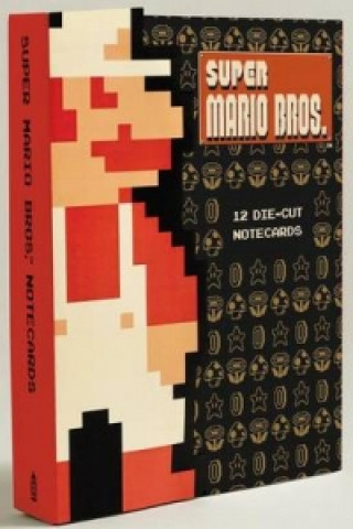 Buch Super Mario Brothers Die-Cut Notecards Nintendo USA