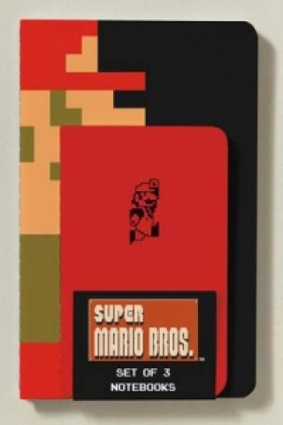 Книга Super Mario Brothers Notebooks (Set of 3) Nintendo