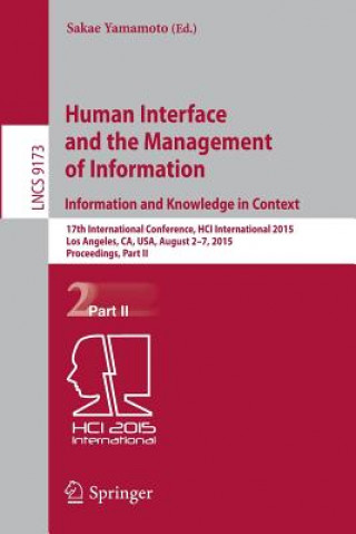 Carte Human Interface and the Management of Information. Information and Knowledge in Context Sakae Yamamoto