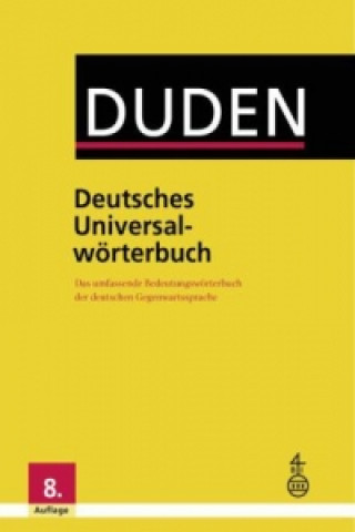 Kniha Duden Deutsches Universalwörterbuch Dudenredaktion