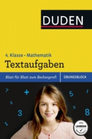 Kniha Textaufgaben, 4. Klasse Ute Müller-Wolfangel