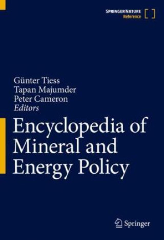 Kniha Encyclopedia of Mineral and Energy Policy Günter Tiess