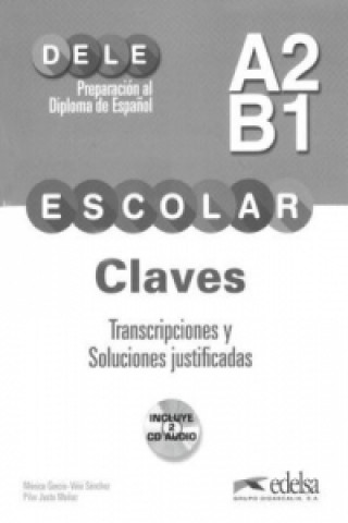 Kniha A2-B1 - Claves, m. Audio-CD Sánchez García-Vinó Mónica