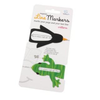 Jeu/jouet Line Markers Critters - Magnetische Lesezeichen 2er-Set 