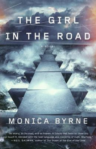 Carte The Girl in the Road. Die Brücke, englische Ausgabe Monica Byrne