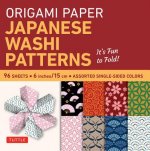 Kalendář/Diář Origami Paper - Japanese Washi Patterns - 6" - 96 Sheets Tuttle Publishing