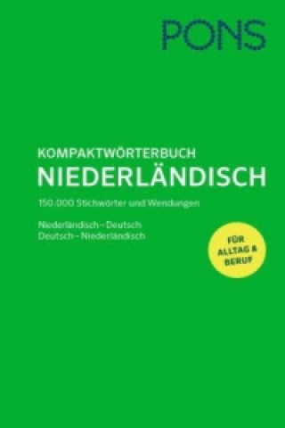 Книга PONS Kompaktwörterbuch Niederländisch 