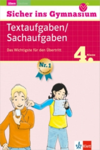 Книга Klett Sicher ins Gymnasium Textaufgaben / Sachaufgaben 4. Klasse 