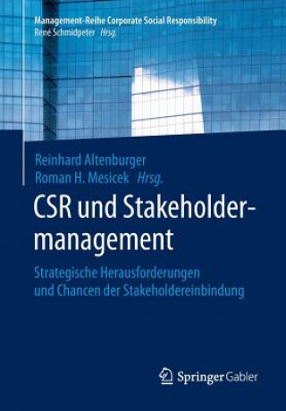 Könyv Csr Und Stakeholdermanagement Reinhard Altenburger