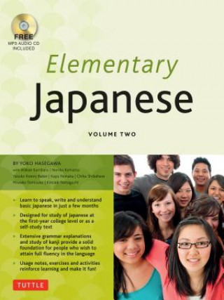 Kniha Elementary Japanese Volume Two Yoko Hasegawa