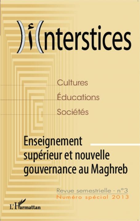 Kniha Interstices 3 Enseignement Superieur Et 