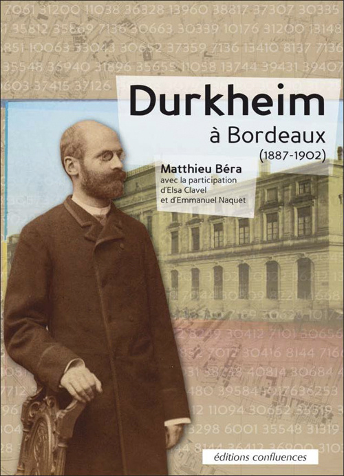 Carte Emile Durkheim A Bordeaux 1887 1902 