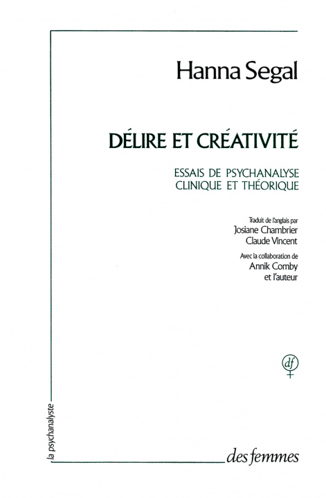 Kniha Delire Et Creativite B 