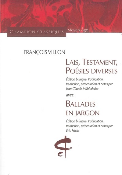 Buch Lais Testament Poesies Diverses 