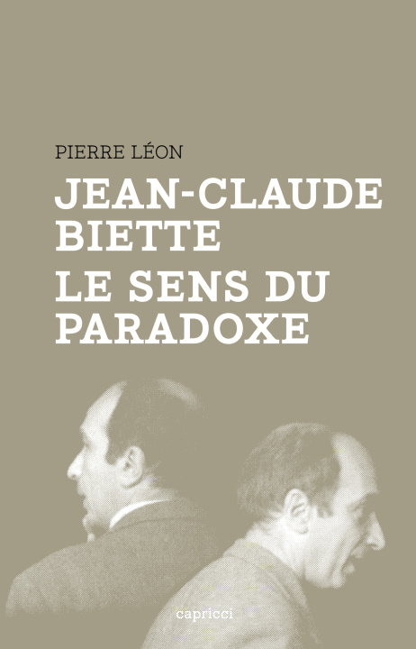 Book Jean Claude Biette Le Sens Du Paradoxe 