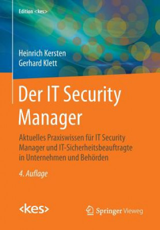 Libro Der It Security Manager Heinrich Kersten