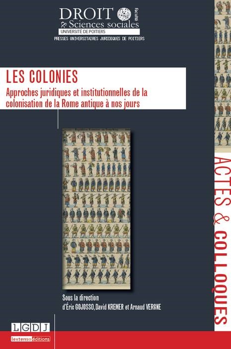 Kniha Colonies Approches Juridiques Et Institu 