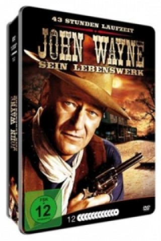 Videoclip John Wayne - Sein Lebenswerk, 12 DVDs John Wayne