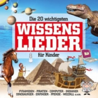 Audio Die 20 wichtigsten Wissenslieder für Kinder, 1 Audio-CD Karsten Glück