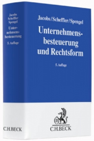 Kniha Unternehmensbesteuerung und Rechtsform Otto H. Jacobs