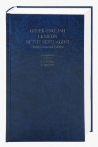 Libro Greek-English Lexicon of the Septuagint Eric Eynikel