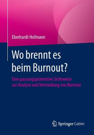 Könyv Wo Brennt Es Beim Burnout? Eberhardt Hofmann